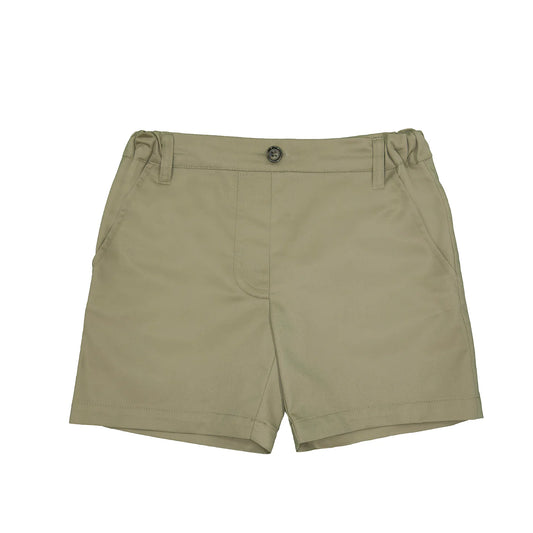 Ponce perf shorts - khaki