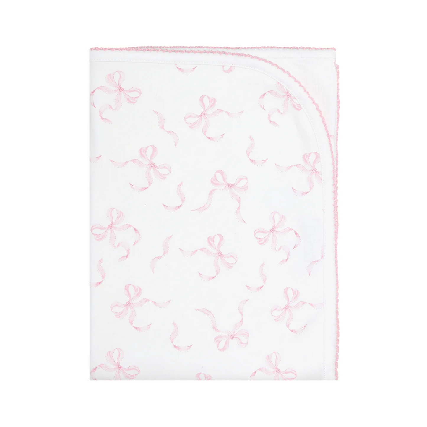 Charming bows blanket