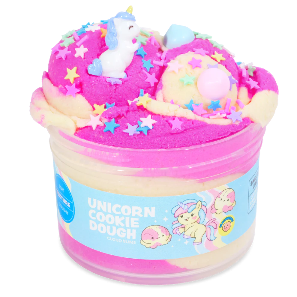 Unicorn cookie dough