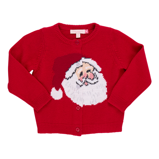 Maude sweater - red Santa