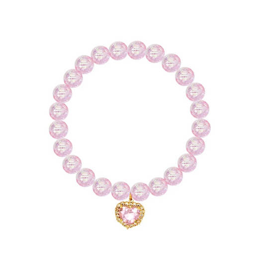 Enchanting heart bracelet