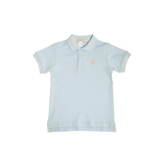 Prim and proper s/s polo - buckhead blue