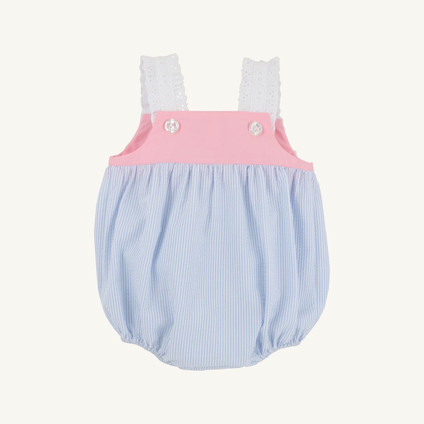 Babs bubble - breakers blue seersucker