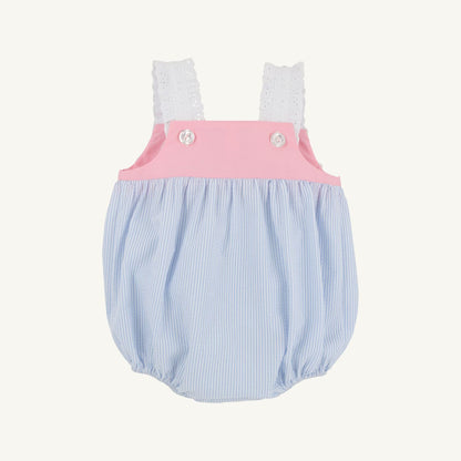 Babs bubble - breakers blue seersucker