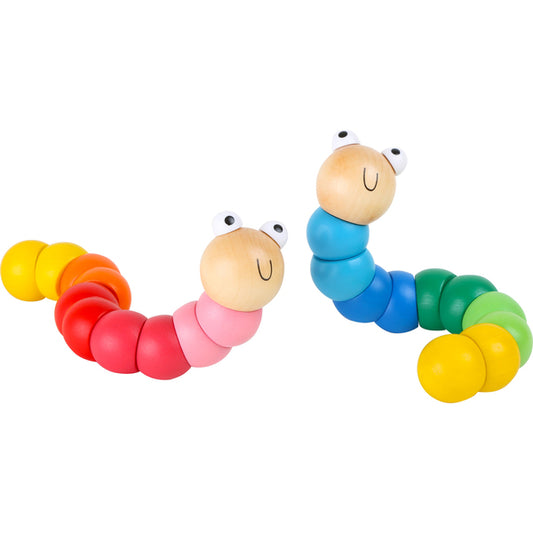 Small foot motor skills caterpillars