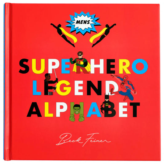 Superhero legends alphabet book - men