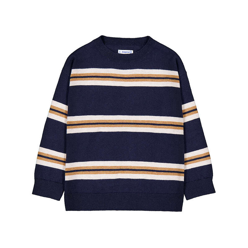Stripe sweater - navy