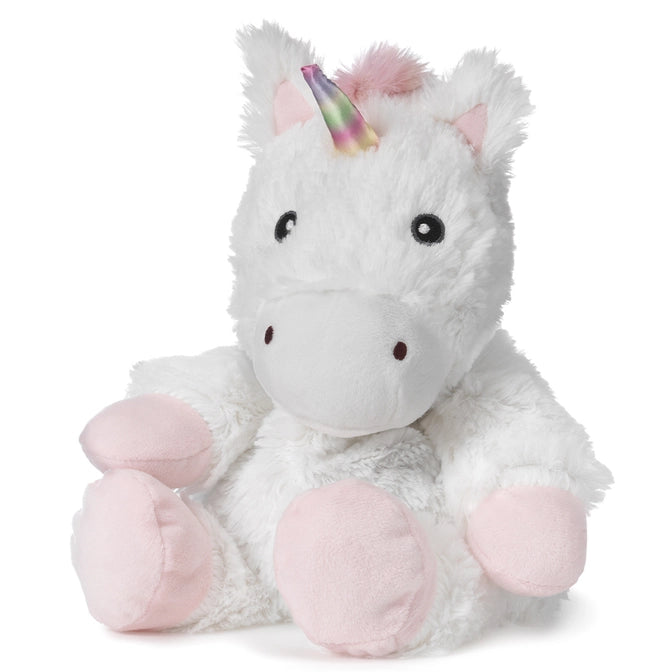 White unicorn warmies