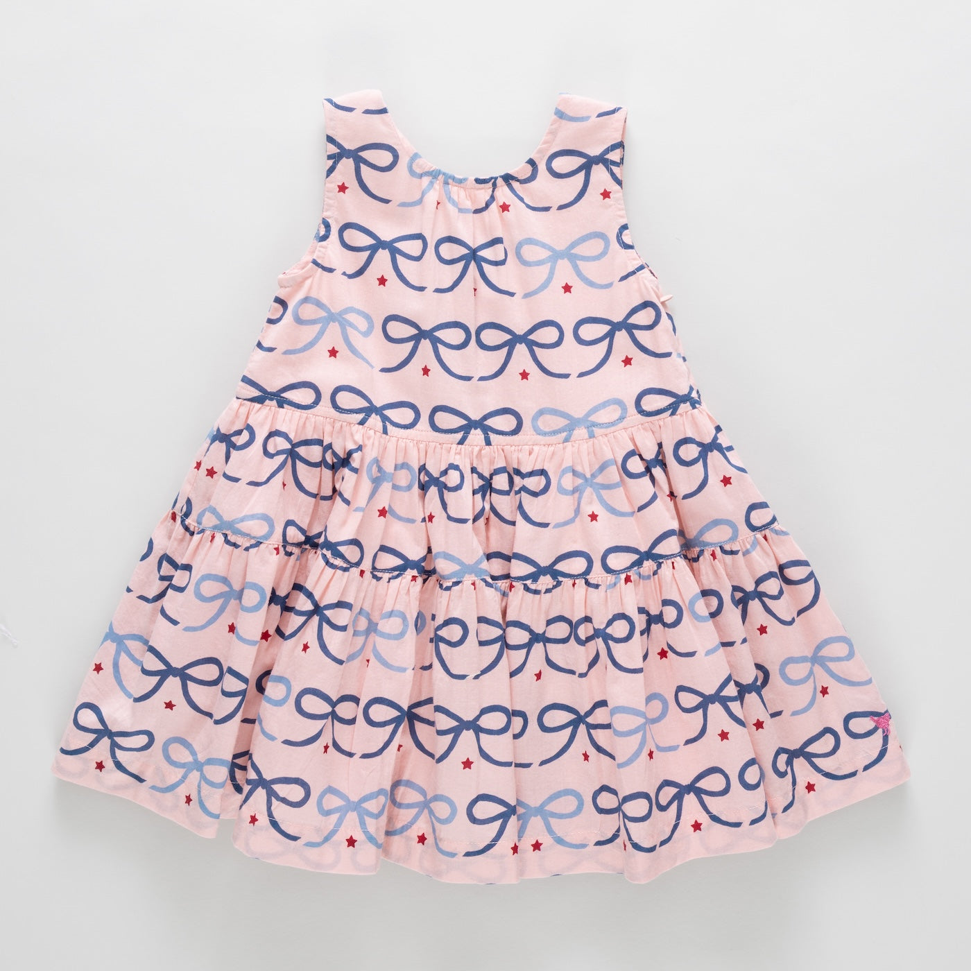 Eloise dress - pink bows
