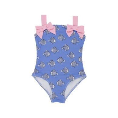 Shannon bow bathing suit - little fishes