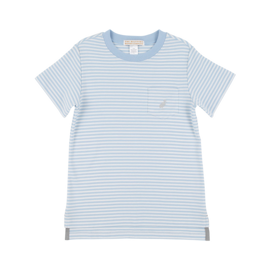 Carter crewneck - beale st blue stripe
