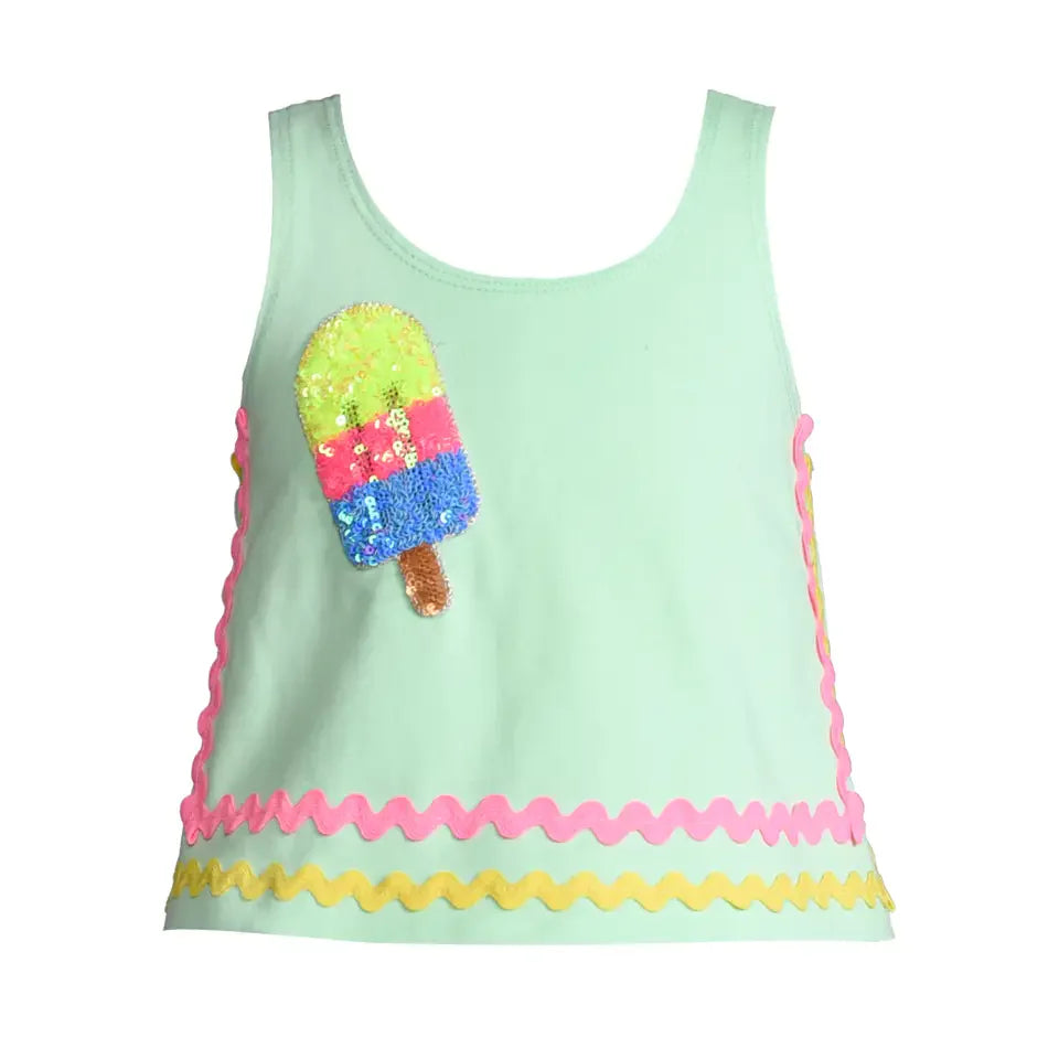 Swing top w. ric rac trim