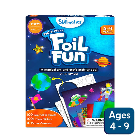 Foil fun - up in space