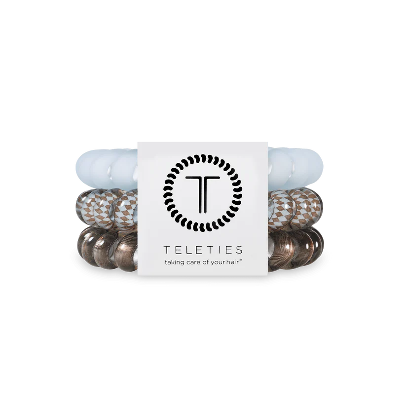 Large teleties - truly taupe