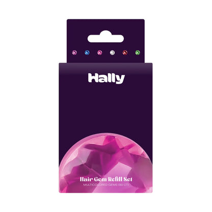 Hally gem pen multi-colored refill