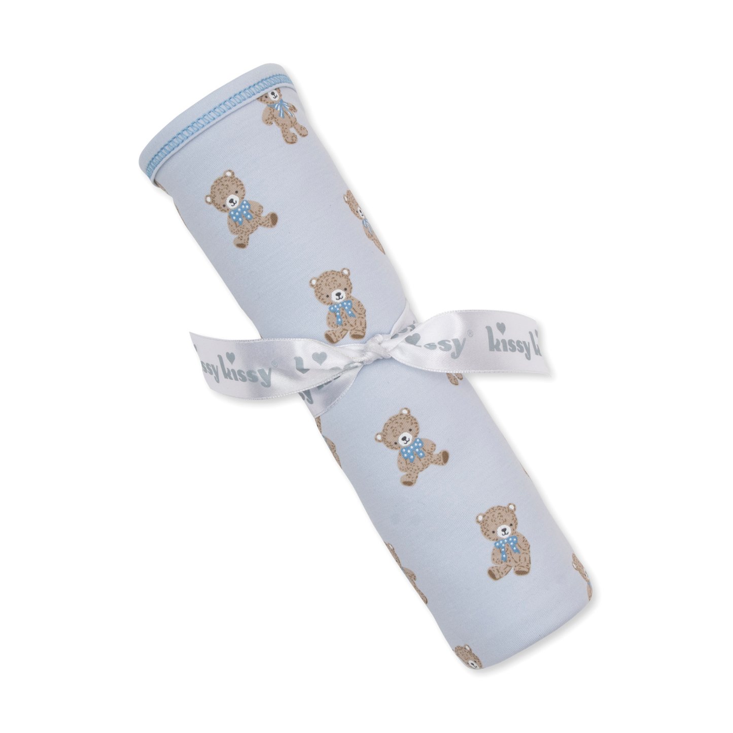 Teddy bear club blanket - blue