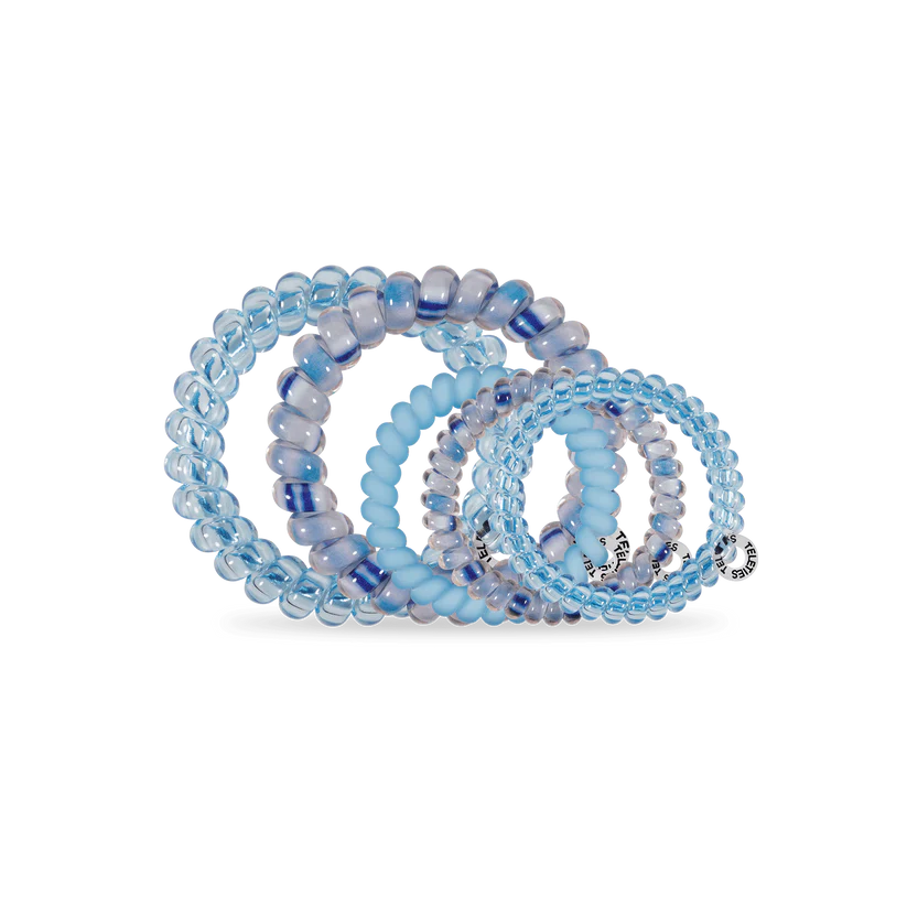 Blue lagoon mix pack hair ties
