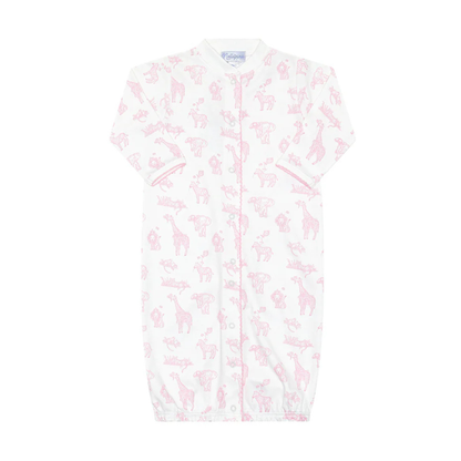 Pink safari conv. gown