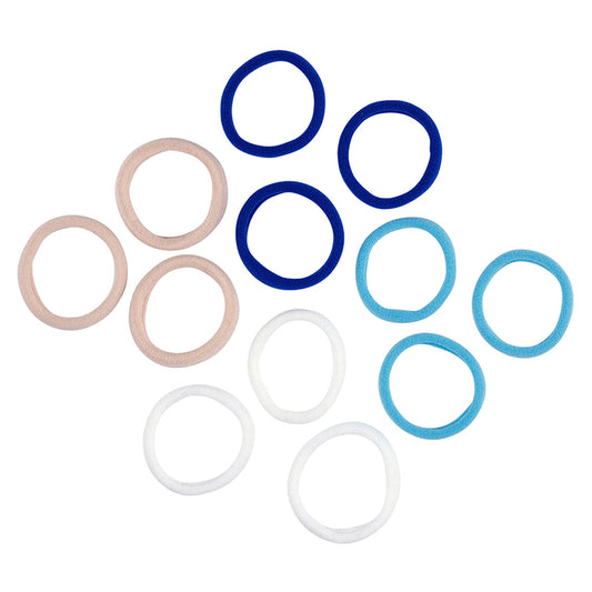 Small hair ties - blue ombre