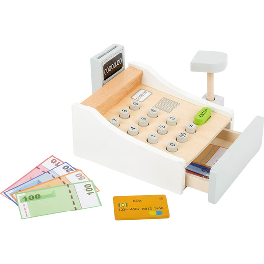 Small foot cash register