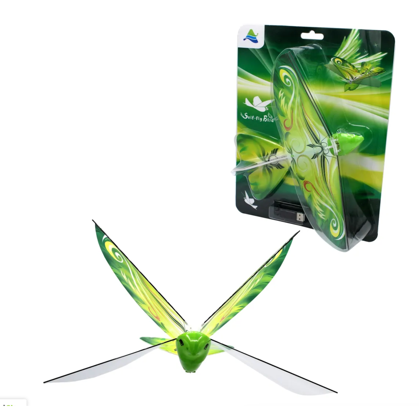 Self flying eBird - green