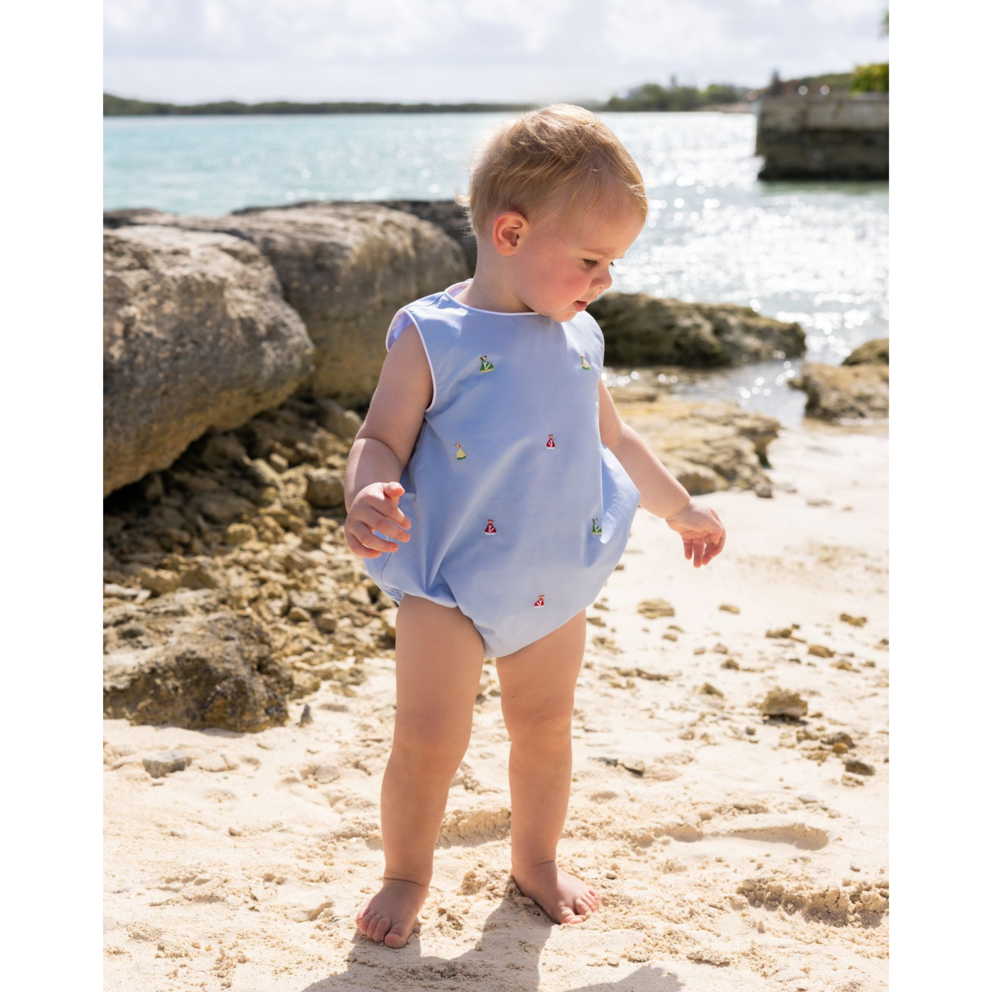 Critter benjamin bubble - sailboats/bsblue