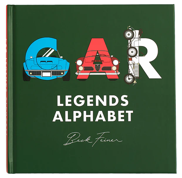Car legends alphabet book
