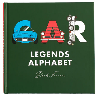Car legends alphabet book