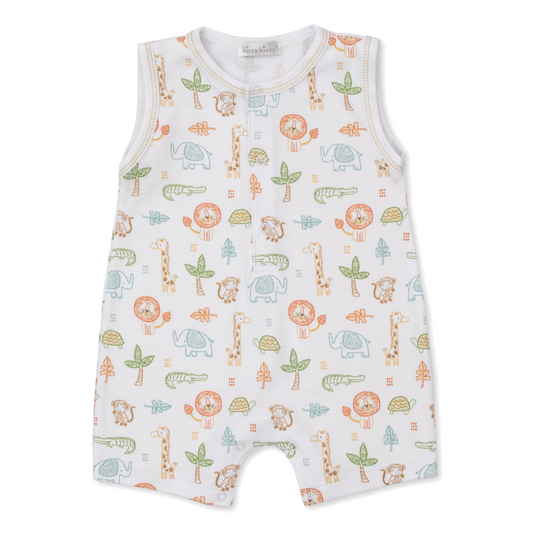 Jungle adventure sleevless playsuit