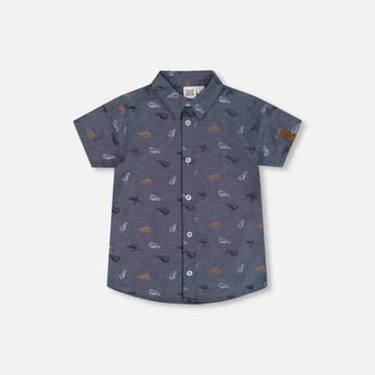 Sneakers chambray s/s shirt