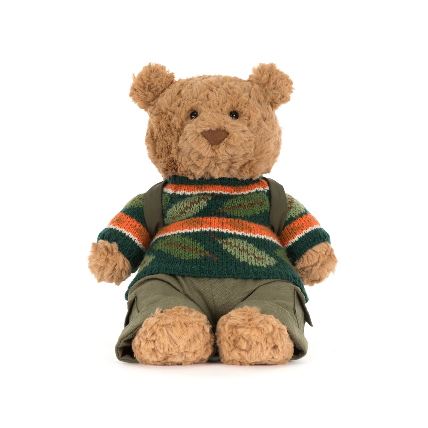 Bartholomew bear outdoors