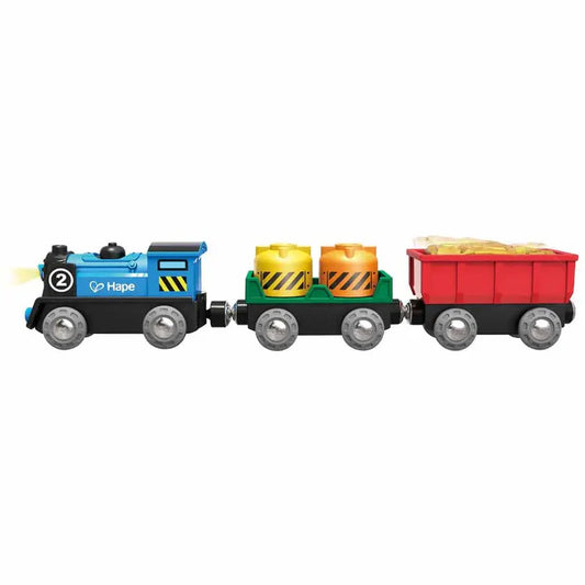 Battery powered rolling-stock set
