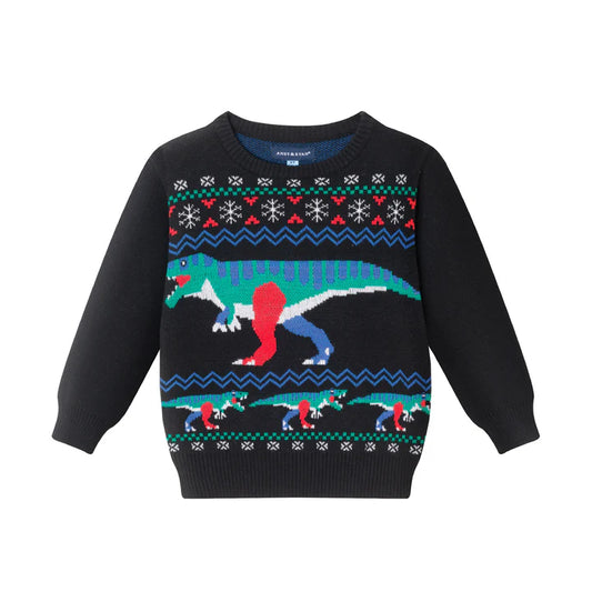 Black dino sweater