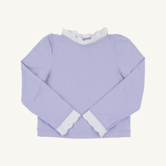 Winnie's wave spotter l/w swimshirt - lauderdale lavender