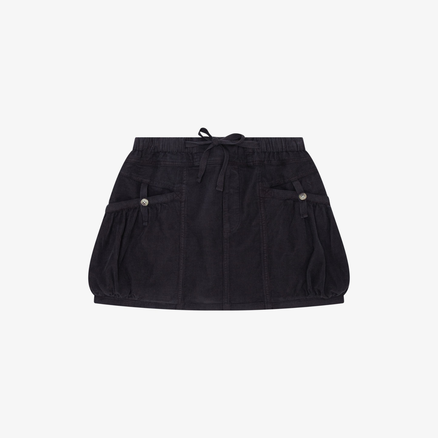 Corduroy utility skirt - dark shadow