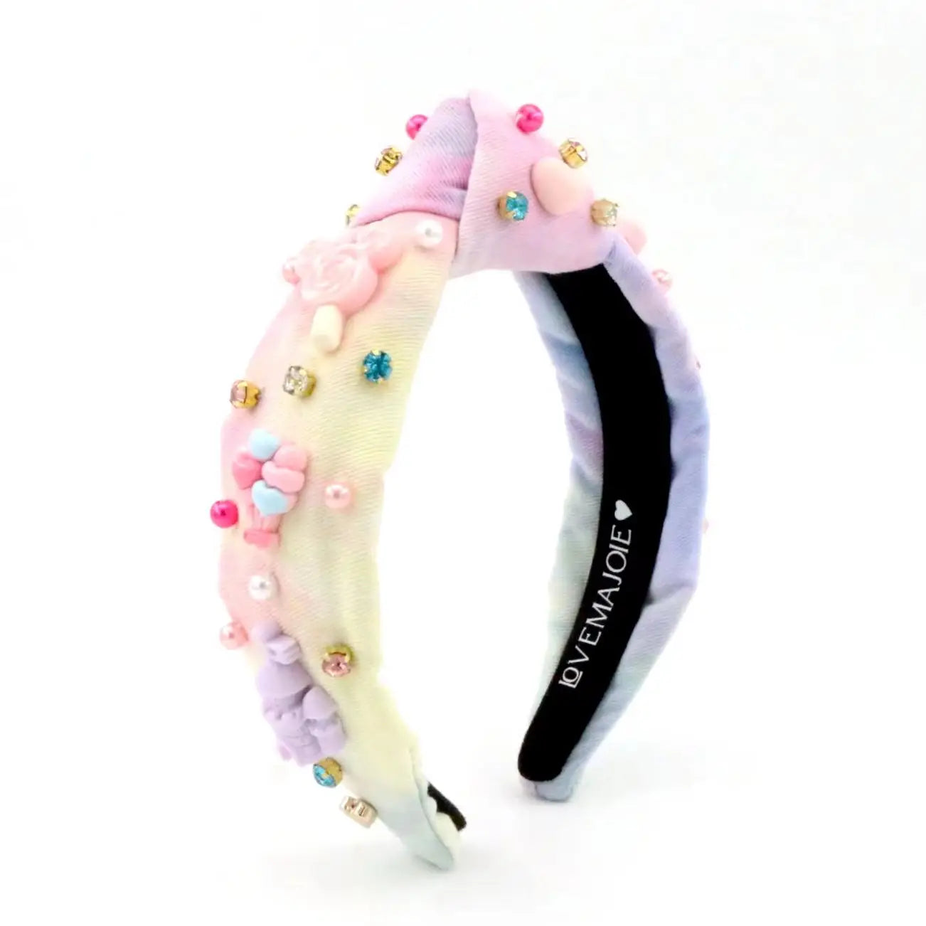 Tie dye candy mouse headband