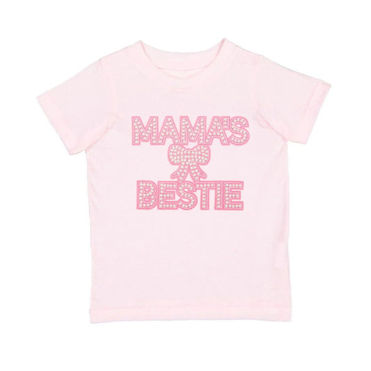 Mama's bestie pearl s/s tshirt