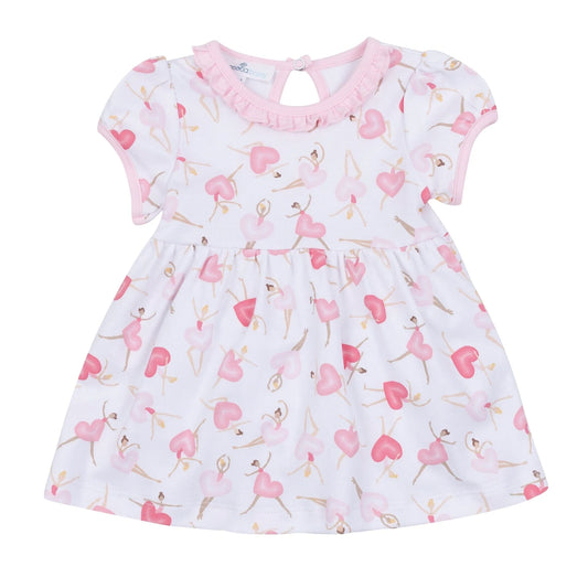 Dancing hearts s/s dress