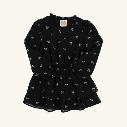 L/s mary price party dress - I believe in bows