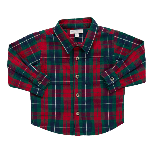 Jack shirt - red tartan