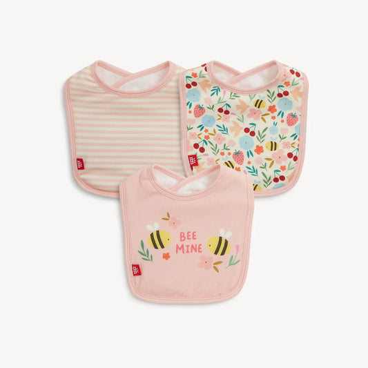 Honey blossom bib 3 pack
