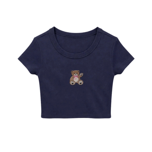 Teddy tee - evening blue
