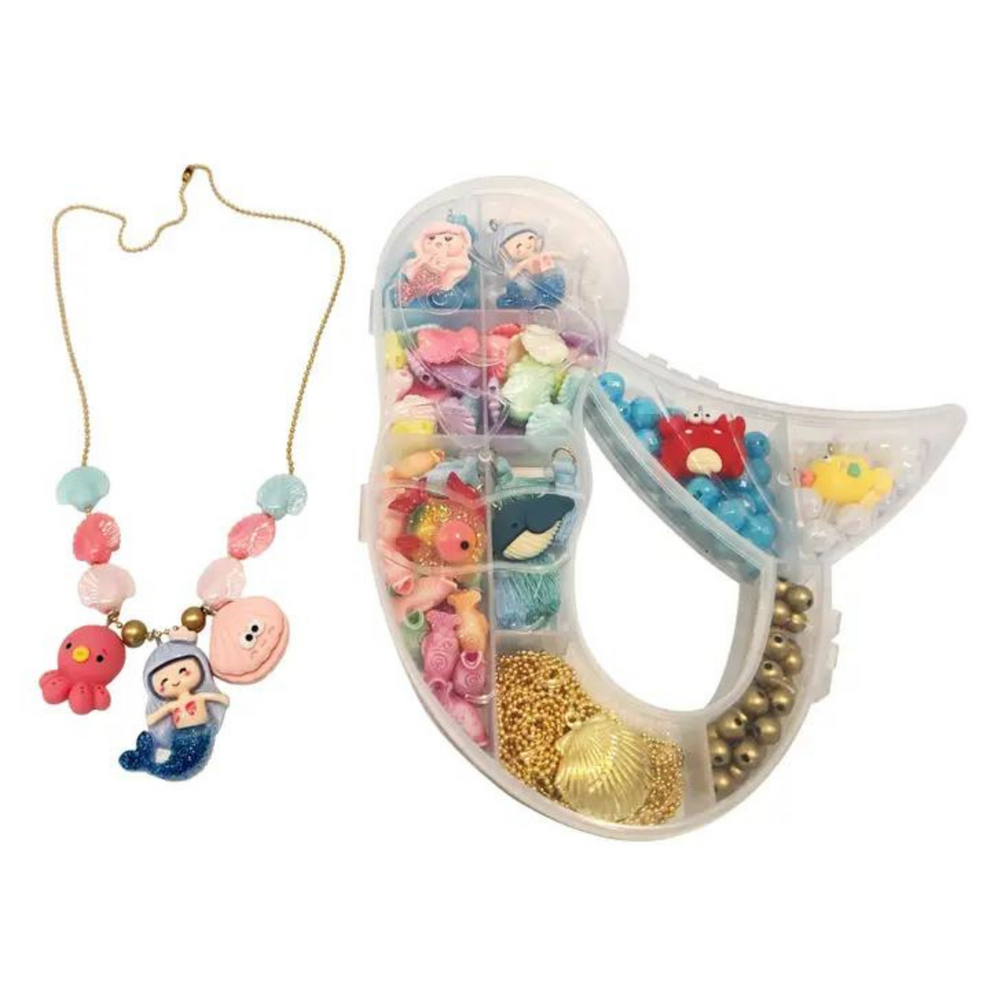 Magical mermaid jewelry kit