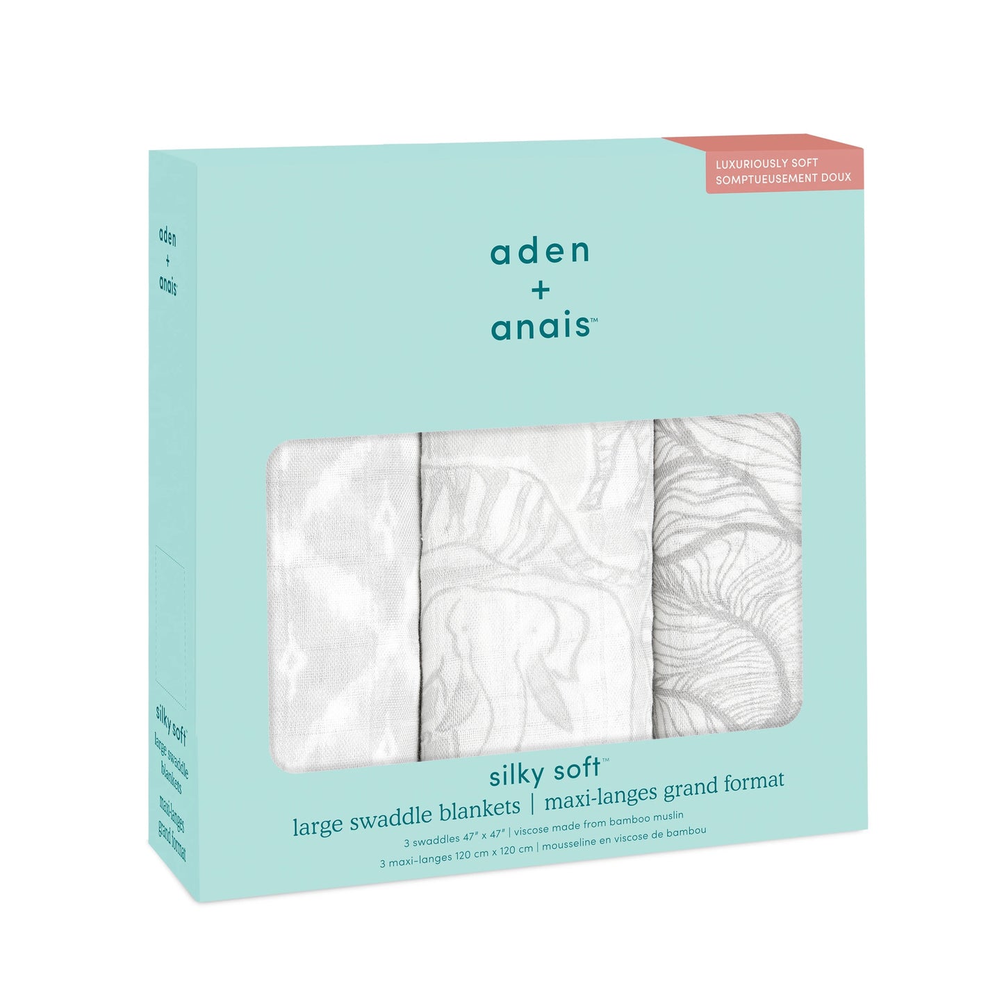 Culture club 3pk silky soft swaddles
