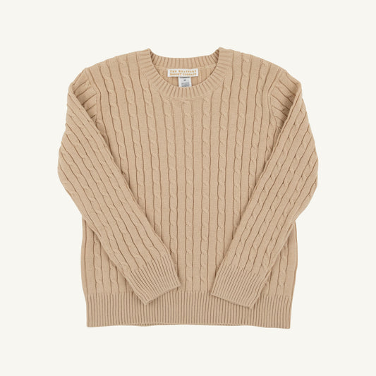 Crawford crewneck - keeneland khaki