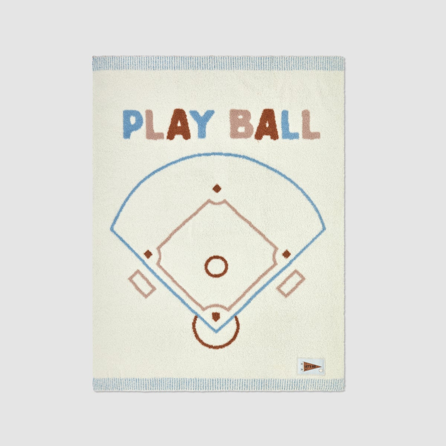 Play ball stroller blanket
