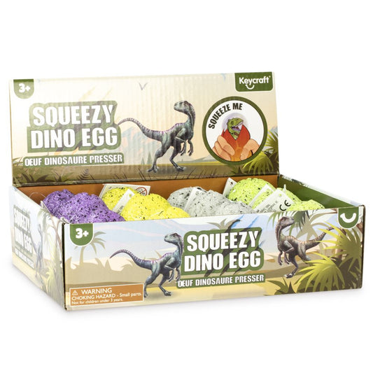 Squeezy dino eggs