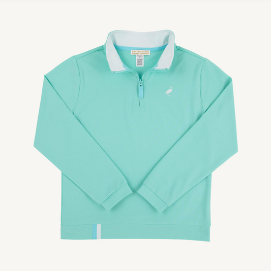 Prepletic hayword half zip - turks teal