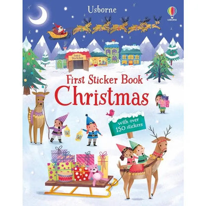 First sticker book - Christmas