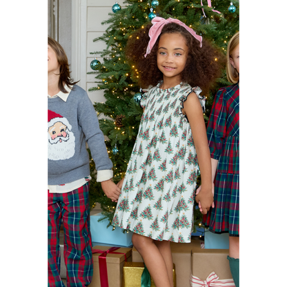 Stevie dress - vintage trees